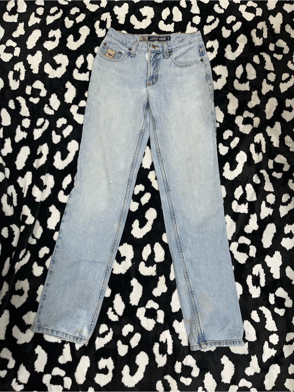 Cruel Girl Light Blue Straight Leg Jeans